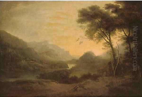 A mountainous river landscape - view 1
