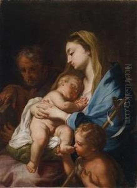 The Holy Family With The Infant Baptist - view 1