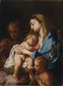 The Holy Family With The Infant Baptist