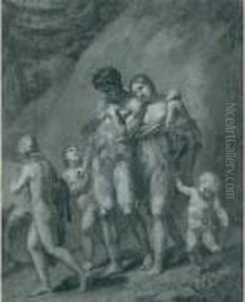 Adam Et Eve Chasses Du Paradis - view 1