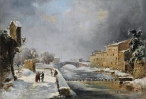 Navigli Con Neve