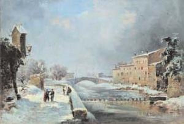 Inverno Sul Naviglio - view 1