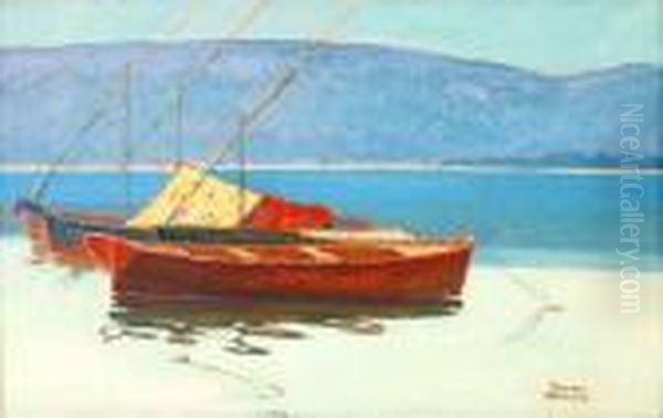 Boats In Calm Waters - view 1