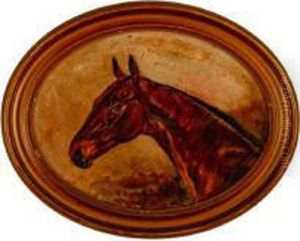 Portrait Of A Horse"queenie" by W. Wasdell Trickett