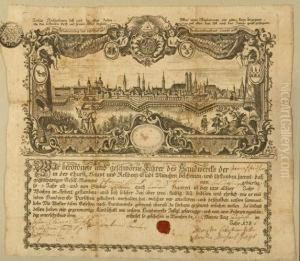 Ansicht Von Munchen. by Franz Xaver Triner