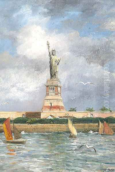 The Statue Of Liberty - view 1