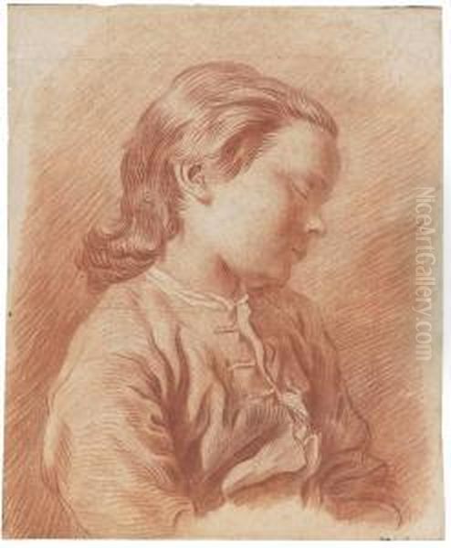Young Boy Sleeping - view 1