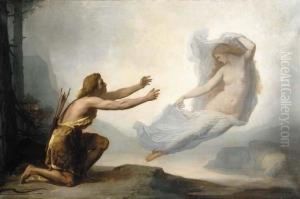 Apparition De Vinvela A Shilric-le-chasseur by Alfred Tripet