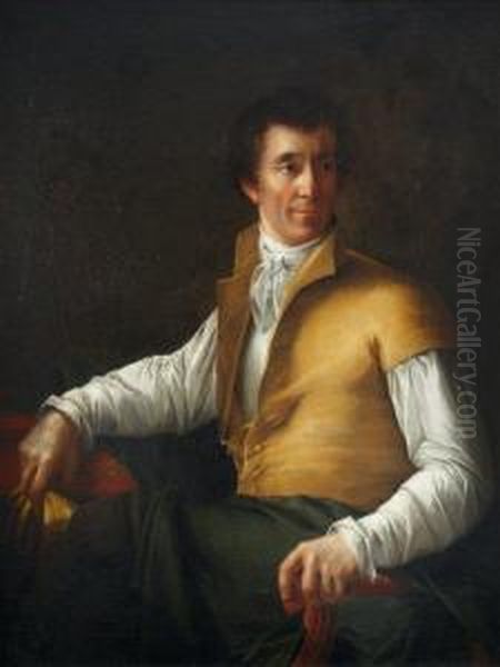 Portrait D'homme Au Gilet Jaune - view 1