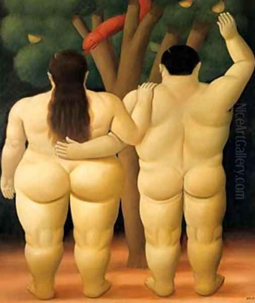 Adam and Eve - view 1