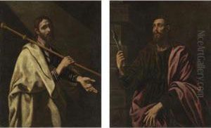 Saint Bartholomew by Luis Tristan