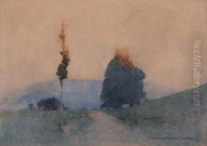 The Country Lane by John William Tristram
