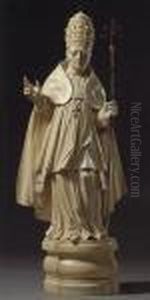 Figure Of Pope Sylvester Figure Of Pope Sylvester