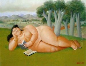 Woman Reading Mujer Leyendo