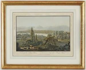 Vue Du Mont-blanc Depuis Montbrillant by Johann Heinrich Troll