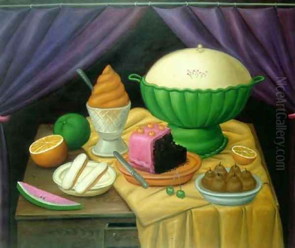 Still Life With Ice Cream Helado - view 1