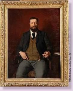 Portrait D'un Notable Au Cigare