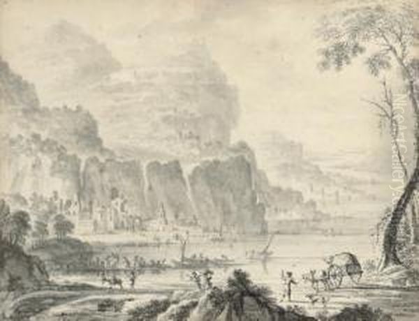 Activity On The Rhine - view 1
