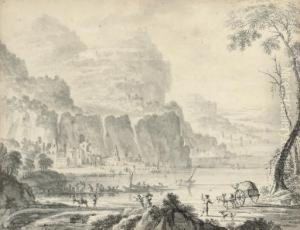 Activity On The Rhine by Willem Troost