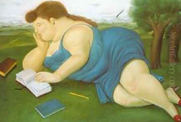 Woman with a Book 1987 - view 1