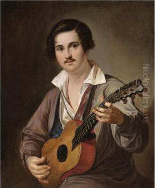 The Guitar Player - view 1