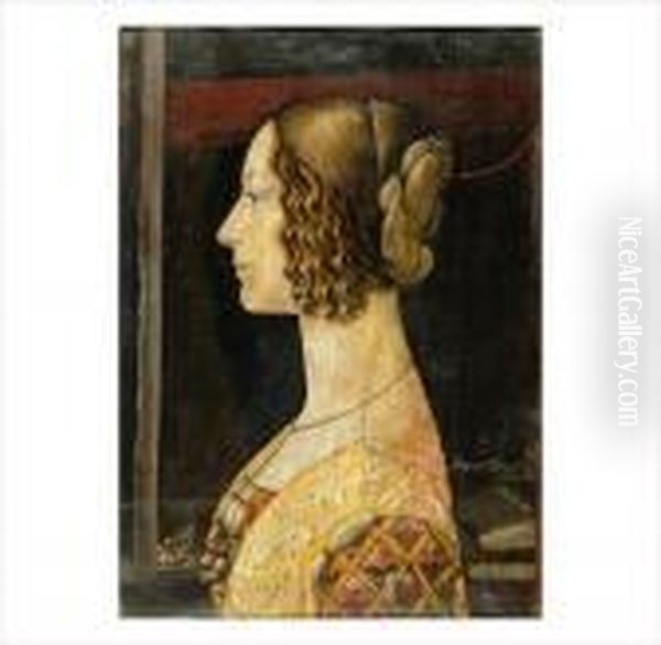 Dame Florentine De Qualite Vue De Profil - view 1