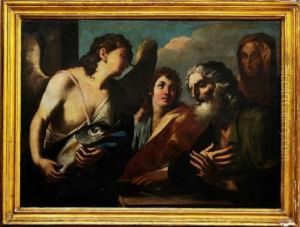 Tobia E L'angelo by Girolamo Troppa
