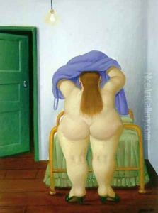 Woman Undressing