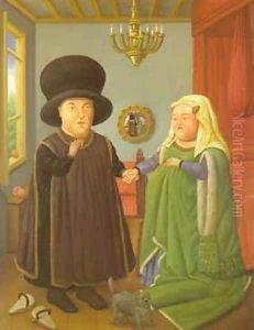 The Arnolfini After van Eyck 1997