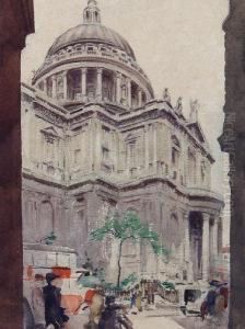 St Paul's Cathedral by Alexander Mason Trotter