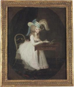 Portrait Of Mrs. Pollock Of Mountainstown by John Trotter
