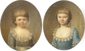 Portrait Of A Young Boy Of The Ward Family, Of Castleward by John Trotter