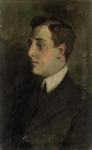 Portrait Of Vladimiro Notarbartolo Di Villarosa by Pierre Troubetzkoy