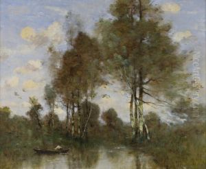 Boatman On A River