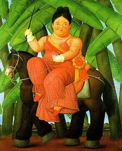 The First Lady by Fernando Botero