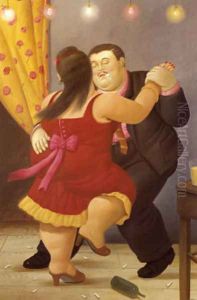Dancers 2 by Fernando Botero