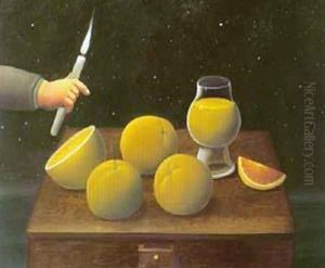 The Night 1998 by Fernando Botero