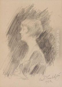 Profil De Femme by Pavel Petrovic Trubezkoj
