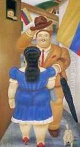 National Holiday by Fernando Botero