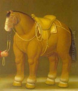 Horse 1992 by Fernando Botero