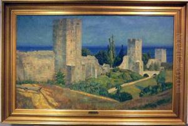 "sommarsol, Visby". - view 1