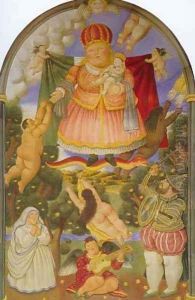 Gate of Heaven 1993 by Fernando Botero