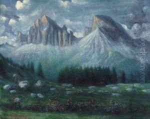 Paesaggio Montano by Giacinto Trussardi