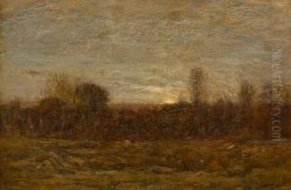 October Evening by Dwight William Tryon