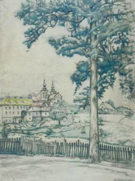 Widok Ogolny Klasztoru Bielanskiego - view 1