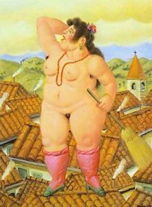 La Loca 1996 by Fernando Botero