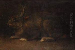 Konijn by Charles Philogene Tschaggeny
