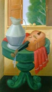 Still Life With Violin