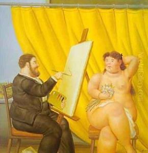 Painter and His Model 1995
