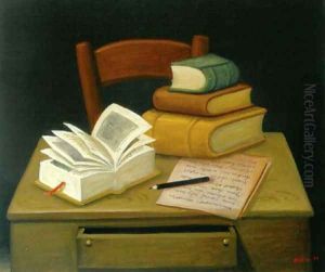 Still Life With Books Naturaleza Muerta Con Libros